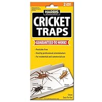 Harris Natural Cricket Glue Traps with Irresistible Lure (2-Pack)