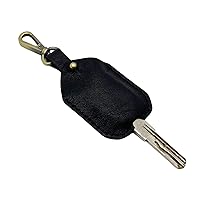 Handmade Leather Key Sleeve,Vintage Key Ring Holder,Stylish Keychain, Protective Key Case Covers Key Protector