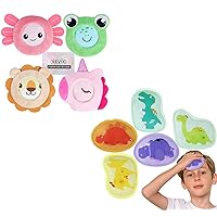 REVIX Boo Boo Ice Packs for Kids and Reusable Toddler Ice Pack with Straps