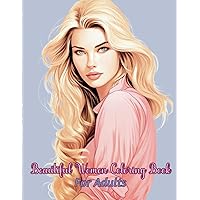 Beautiful Women Coloring Book for Adults