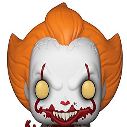 Funko Pop! Horror: IT - Pennywise with Severed Arm, Amazon Exclusive Collectible Figure, Multicolor