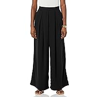 Making The Cut Women's Standard Wide Leg Side Zip Pant