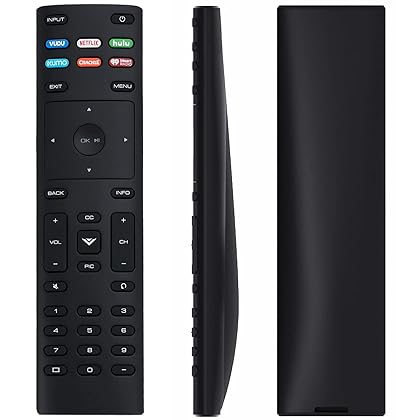 XRT136 Remote Control Replace fit for VIZIO TV D24F-F1 D32FF1 D43F-F1 E55U-D0 E55UD2 E55-D0 E55E1 M65-D0 M65E0 P65-E1 P75C1 P75E1 M70-E3 M75E1 E43-E2 D50F-F1 E32-D1 E32H-D1 E40-D0 E43-D2 E43U-D2