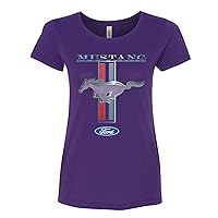 Ford Mustang Logo Official Licensed Womens T-Shirts Fit