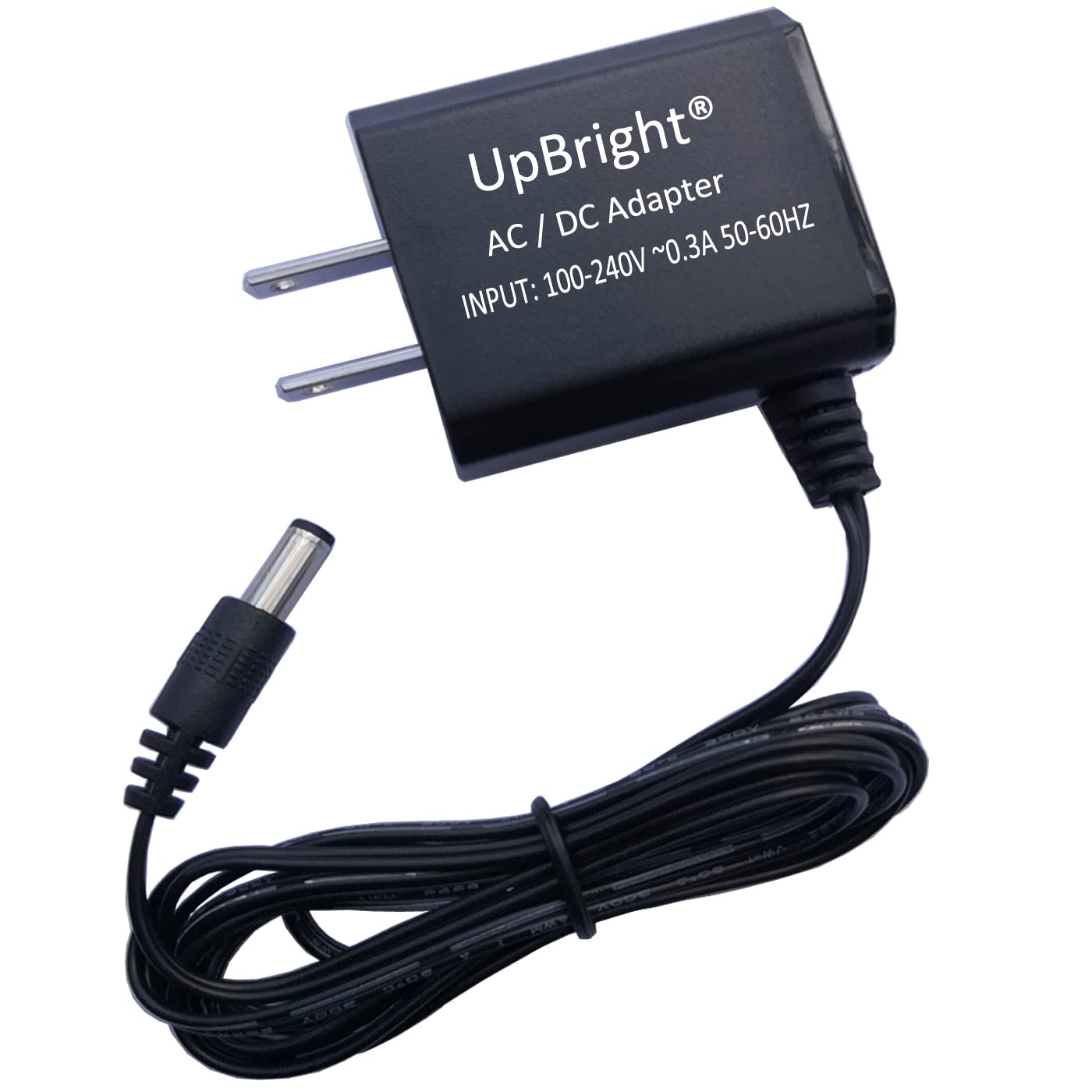 UpBright 5.5V AC Adapter Compatible with Homitt Model HM402A HM402 A Mini Cordless Power Scrubber Electric Spin Brush Shower Scrub & Clean DC 3.65V 18W Battery 1A Power Supply Cord Charger PSU(Barrel)