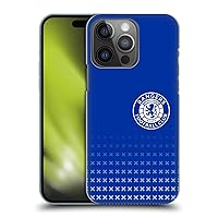 Head Case Designs Officially Licensed Rangers FC Matchday Crest Hard Back Case Compatible with Apple iPhone 14 Pro