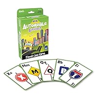 Automobile Alphabet Travel Card Game, Ages 3+
