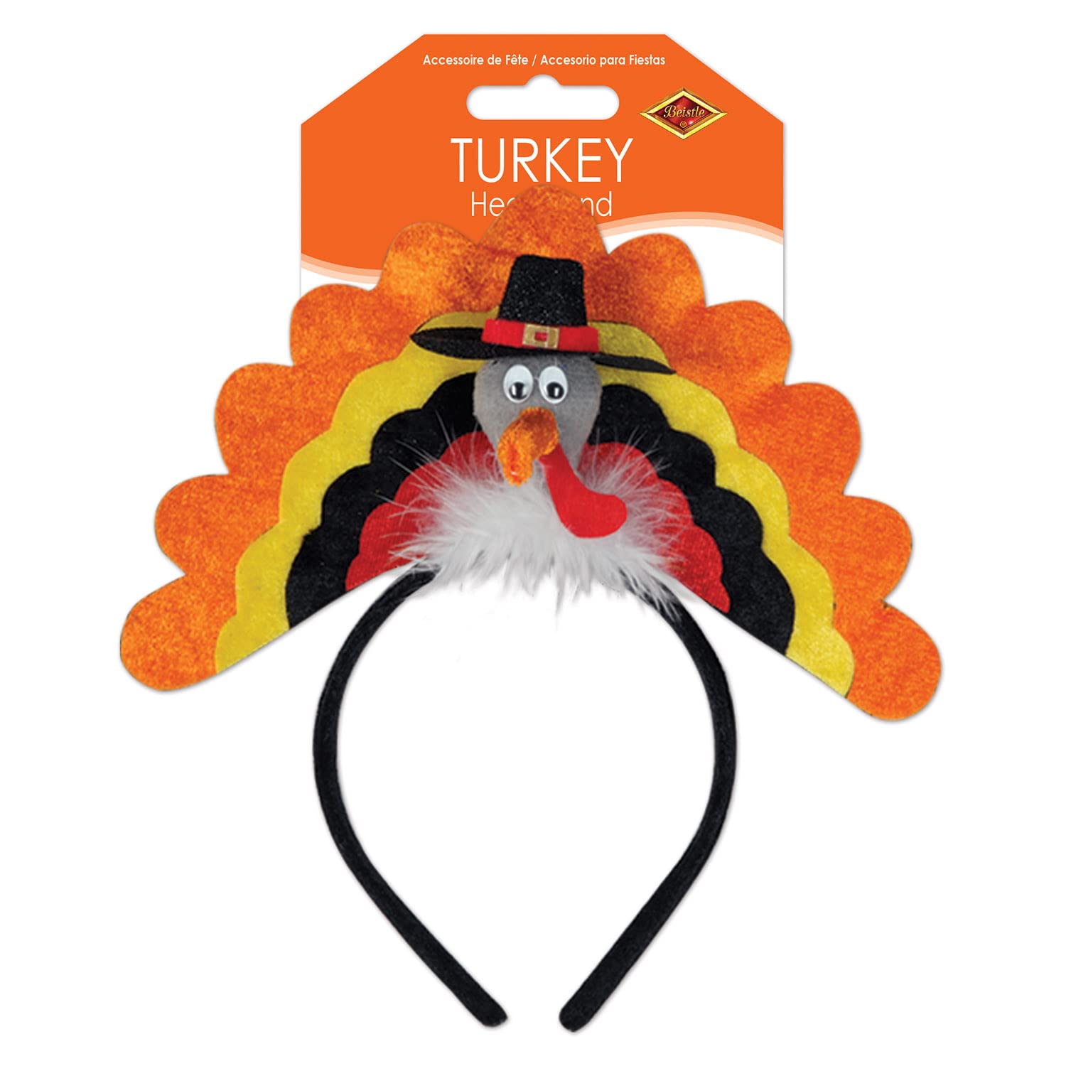 Turkey Headband Party Accessory (1 count) (1/Pkg)