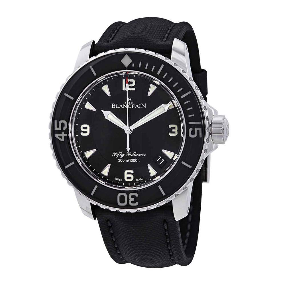 Blancpain Fifty Fathoms Automatique Black Dial Men's Watch 5015-1130-52A