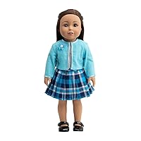 ADORA Amazon Exclusive Amazing Girls Collection, 18” Realistic Doll with Changeable Outfit and Movable Soft Body, Birthday Gift for Kids and Toddlers Ages 6+ - Alexa