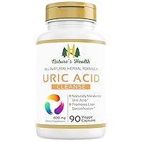 Uric Acid Cleanse – Uric Acid Supplement – Support Joint Mobility & Comfort – 90 Vegetarian Capsules