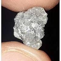 Loose Diamond 6.75 Carat Natural Rough Loose Diamond Grayish Color Unique Diamond