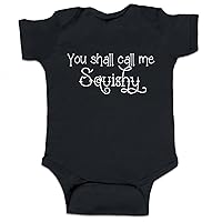 You Shall Call Me Squishy Funny Baby Boy Bodysuit Infant
