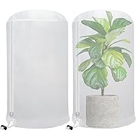 2Packs Extra Large Plant Covers for Winter, 72x85in Rounded Top Tree Covers, Plant Covers Freeze Protection, Plant Blankets Freeze Protection Frost Blankets for Outdoor Plants