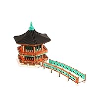 Model Kit, Korean 3D Wooden Puzzles Creative Toys Model Building Kits Gyeongbokgung Series - Hyangwonjeong Pavilion, Best Gift on Birthday Christmas Day [Made in Korea]