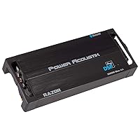 Power Acoustik RZ4‐2000DSP Razor Series 2,000-Watt Max 4-Channel Class D Amp with DSP and Bluetooth