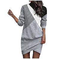 Beach Dress for Wedding Guest, Long Sleeve Holiday Casual Evening Dress for Ladies Evening Tunic Thin