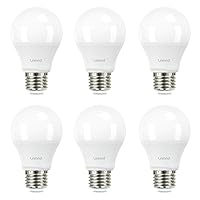 Linkind A19 LED Light Bulb, 60W Equivalent Light Bulbs, 9W 5000K Daylight, 840 Lumens Non-Dimmable LED Bulb, E26 Standard Base, Energy Efficient UL Listed, 6-Pack