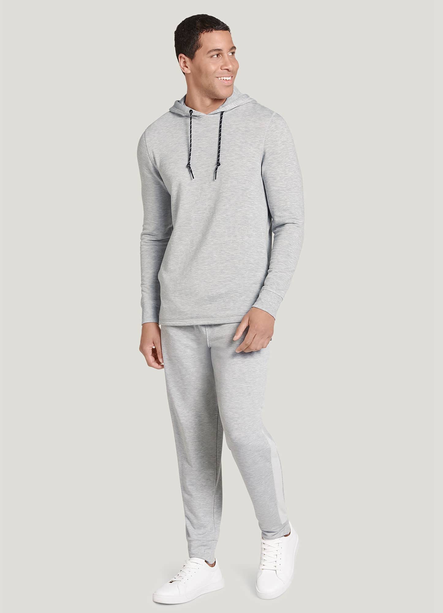 Jockey Men's Casualwear Lightweight Fleece Pullover Hoodie