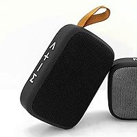 Diyeeni Tragbarer Mini-BT-Lautsprecher mit Handschlaufe, klarem Sound, Speicherkarte und FM-Funktion, stabile BT-Verbindung, hochwertige Materialien