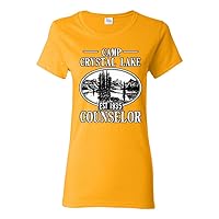 Ladies Camp Crystal Lake Counselor 1935 Summer TV Parody Funny DT T-Shirt Tee
