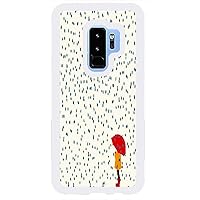 Cell Phone Case for Galaxy S9 Plus Case, Sports, Anti-Scratch Thin Back Protective Phone Case, Designed for Samsung Galaxy S 9 Plus, White, Our Lives in Illustrations