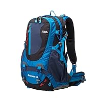 40L Waterproof Hiking Backpack, Mountaineering Camping Backpack, Lightweight Outdoor Sports Camping Travel Backpack (blue)