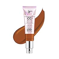 IT Cosmetics Your Skin But Better CC+ Cream Illumination - Color Correcting Cream, Full-Coverage Foundation, Hydrating Serum & SPF 50+ Sunscreen Radiant Finish 1.08 fl oz