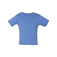 Infant Jersey Short Sleeve T-Shirt 18-24MOS HTHR COLUM BLUE