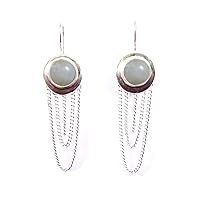 Women's Earrings Moonstone Gemstone Handmade Design Dangle Earrings Fashion Jewelry for Gifts Party Casuals