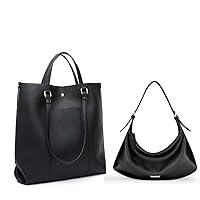 Montana West Tote Bag for Women with Small Shoulder Hobo Bags 2Pcs Set