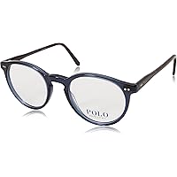 Polo Ralph Lauren Men's Ph2083 Round Prescription Eyewear Frames