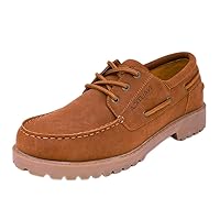 Nautica Men's Dress Boat Shoe, Casual Loafer Lace-Up Fashion Sneaker with Cushioned Insole – Comfortable, Lightweight and Durable