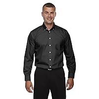 Men's Crown Woven Collection™ Solid Broadcloth XL BLACK