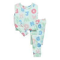 GAP Baby Girls' Long John Pajama Set