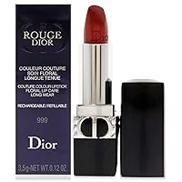 Christian Dior Rouge Dior Couture Lipstick - 999 Metalic Lipstick (Refillable) Women 0.12 oz