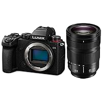 Panasonic Lumix DC-S5 Digital Camera with Lumix S 24-105mm f/4 Macro O.I.S. Lens
