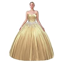 Beaded 15 Dresses for Quinceanera Ball Gown Prom Dress Plus Size