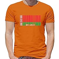 Belarus Barcode Style Flag - Mens Premium Cotton T-Shirt