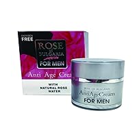 Anti-age Cream for Men Rose of Bulgaria BIOPEPTIDE-CL, Bulgarian Rose Water by Rose of Bulgaria