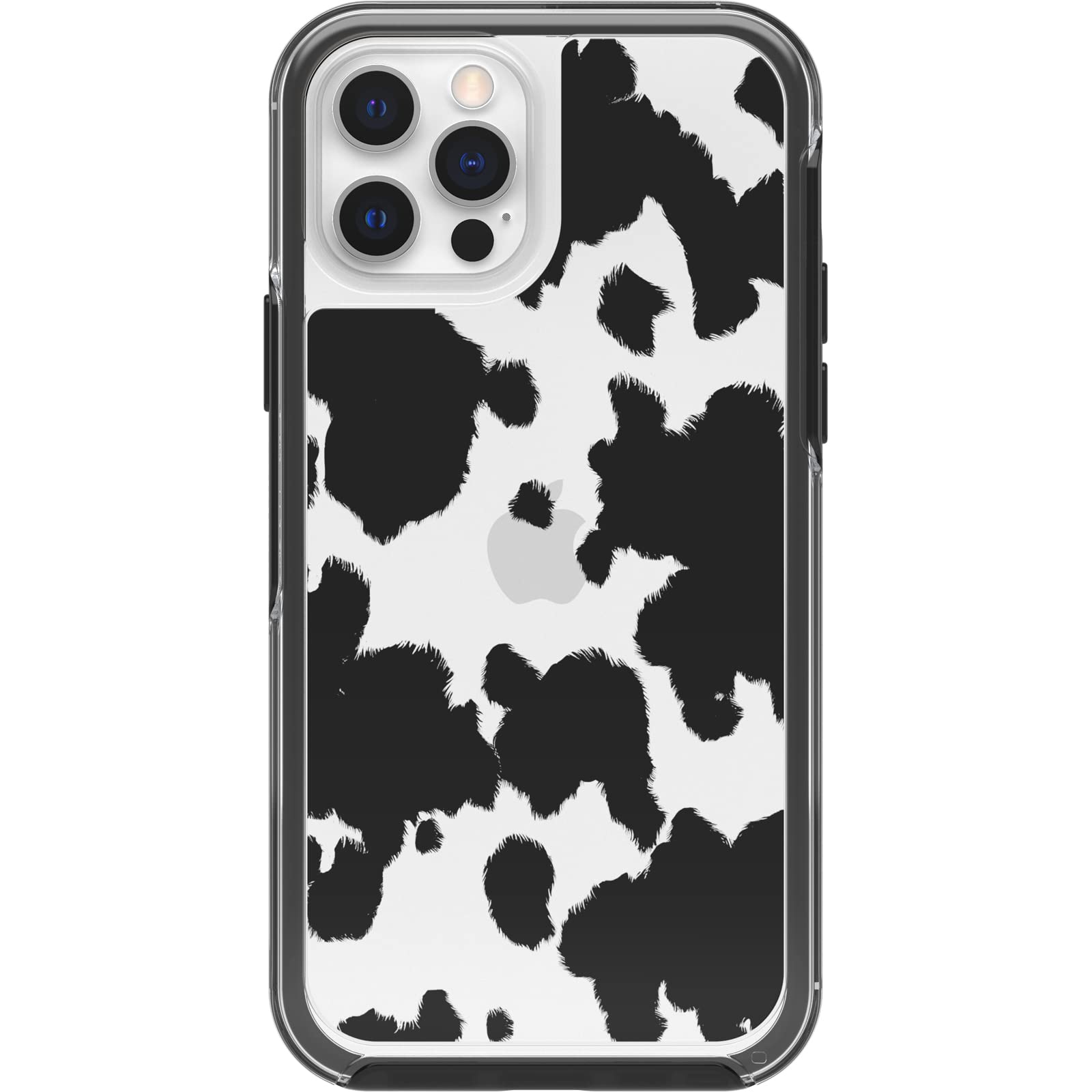 OtterBox SYMMETRY CLEAR SERIES DISNEY Case for iPhone 12 & iPhone 12 Pro - COW PRINT