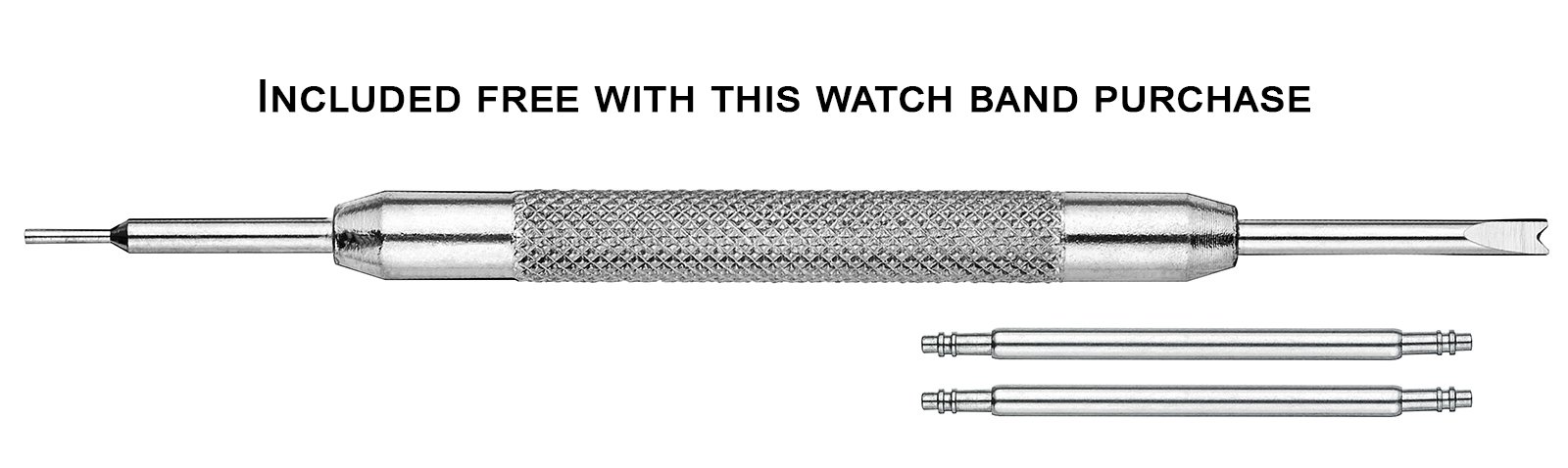 ALPINE Sporty Padded Nylon Fabric watch band - 20MM, BLACK/ BLACK