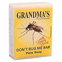 Grandma's Don't Bug Me Soap Bar - 2.0 oz Bug Repellent with No Chemicals & Safe for Children - 67023