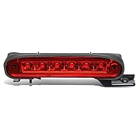 DNA MOTORING 3BL-FFLEX12-LED-RD Red Lens LED Third Tail Brake Light [Compatible with 12-18 Ford Flex]