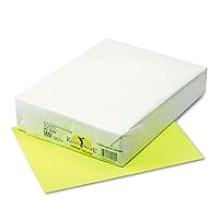 Kaleidoscope Multi-Purpose Paper, 8.5 x 11 Inches,Hyper Yellow, 500 Sheets (102200)