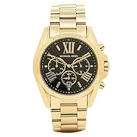 Michael Kors MK5739 MK5739710 Women's Watch Black Gold [Parallel Import], Bracelet Type