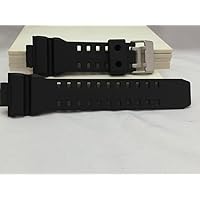 Watch Band GD-350 Black Resin Strap for G-shock Vibrator Watch.