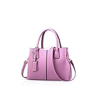 NICOLE & DORIS Women's Handbag, 2-way, A4 Size, Crossbody Bag, Shoulder Bag, Large Capacity, Lightweight, Waterproof, Stylish, Tassels Included, Many Pockets, PU Leather, For Commuting to School or