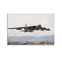 Generic B-52 Bomber Fighter Military Poster Poster Album Cover Posters for Bedroom Wall Art Canvas Posters Music Album Cover Poster 24x36inch(60x90cm) Unframe-style