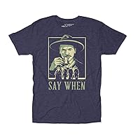 Doc Holliday Say When Tombstone 90s Western T-Shirt